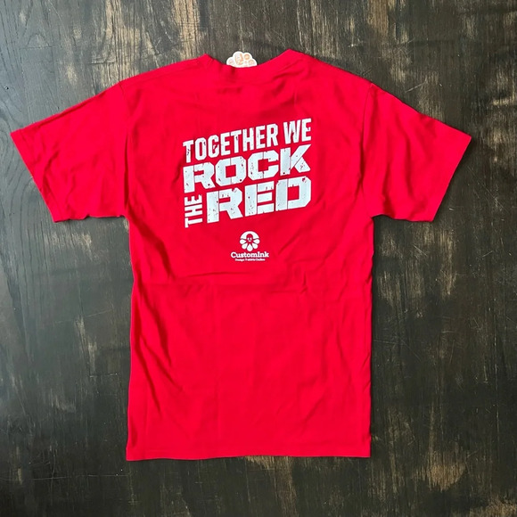 NWT Hanes Men’s Red NHL Washington Capitals Rock The Red Short Sleeve T-Shirt S - Picture 3 of 4